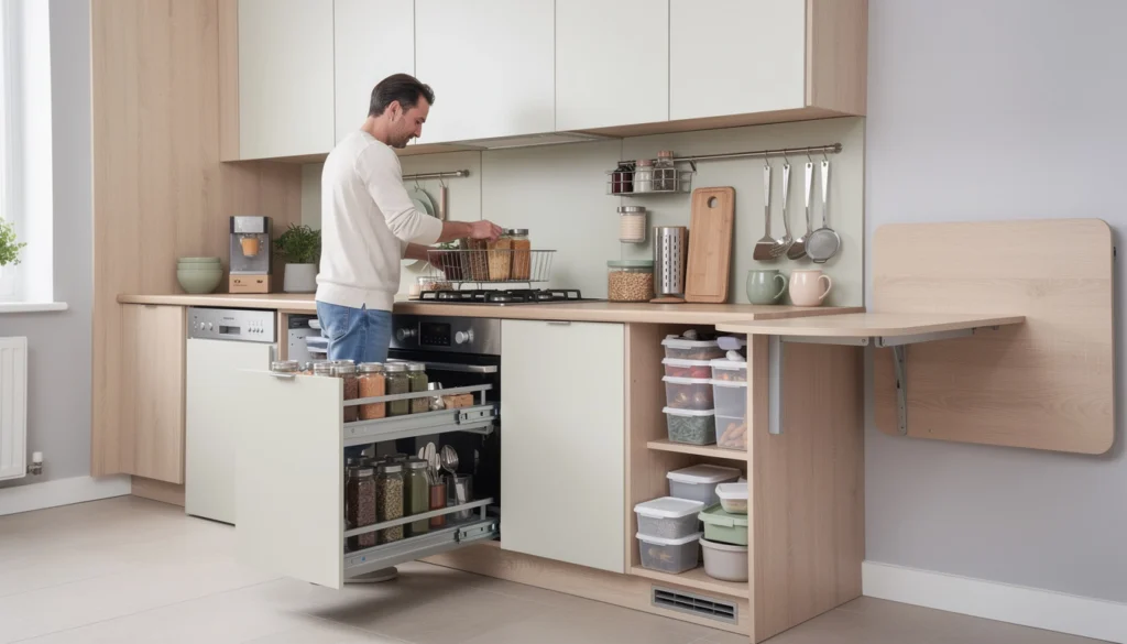 optimisation de l'espace dans une cuisine optimisation de l'espace dans une cuisine